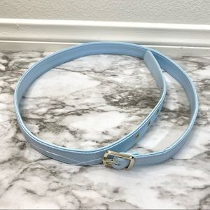 MaxMara Light Blue Skinny Belt